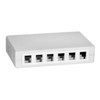 LOGILINK NK4033 LOGILINK- Keystone Surface Mounted Box 12 port UTP, baltas