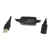LOGILINK UA0143 LOGILINK - USB 2.0 aktyvaus kartotuvo laidas, 10m