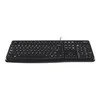Logitech klaviatūra K120 su laidu, EN/RU išdėstymas