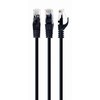 GEMBIRD PP6U-0,25M/BK Gembird Patch laidas UTP Cat6 0,25 m
