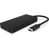 Icy Box Raidsonic | 4 prievadų šakotuvas su USB Type-C sąsaja ir PD prievadu | IB-HUB1429-CPD