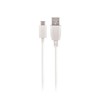 USB kabelis Maxlife Type-C baltas, 1A, 1.0m