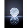 iLike 100LED kamuolys su gėlytėmis RS-209 D-14cm Baltas