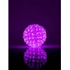 iLike Rutulys su gėlytėm RS-214 80LED D-13cm Violetinė