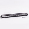 NETRACK 104-20 patch panel Keystone 19 colių 24 jungtys UTP su lentyna