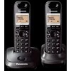 Panasonic | Belaidis | KX-TG2512FXT | Integruotas ekranas | Skambintojo ID | Juodas | Konferencinis skambutis | Telefonų knygelės talpa 50 įrašų | Garsiakalbis | Belaidė jungtis