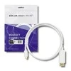 QOLTEC 50412 Qoltec DisplayPort alternatyvus režimas USB 3.1 CM / DisplayPort M 4Kx2K 1m