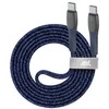 Kabelis USB RivaCase USB-C - USB-C 1.2 m Mėlyna (PS6105BL12)