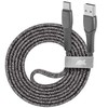 Kabelis USB RivaCase USB-A - USB-C 1.2 m Pilka (PS 6102 GR12)