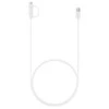 EP-DG930DWE Samsung Combo microUSB duomenų kabelis with USB-C Reduction 1.5m baltos spalvos (Bulk)