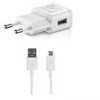 EP-TA200EWE + ECB-DU4EWE Samsung 15W kelioninis įkroviklis + microUSB duomenų kabelis baltas (OOB masinis)