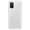 Dėklas QA026TTE minkštas skaidrus dangtelis, skirtas Samsung Galaxy A02S skaidrus (skaidrus)