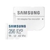 Atminties kortelė Samsung Micro SD Card EVO PLUS 512 GB Micro SDXC Flash atminties klasė 10 SD adapter/Baltos spalvos