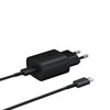 Samsung TA800XBE Travel Greitas įkroviklis Type-C į Type-C 25W, 1m (Juodas)