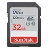 SanDisk Ultra 32GB SD atminites kortelė priekinis vaizdas