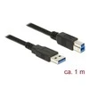 DELOCK Cable USB 3.0 Type-A male > USB 3.0 Type-B male 1,0 m juodas