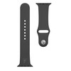 Tactical Išmaniojo laikrodžio Apple silikoninis dirželis, Juodos spalvos, 42/44/45mm