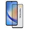 Tactical apsauginis stiklas Shield 5D skirtas Samsung Galaxy A34 5G su juodos spalvos krašteliu