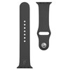 Tactical 456 silikoninė apyrankė skirta Apple Watch 1/2/3/4/5/6/7/8/9/SE 38/40/41mm juodos spalvos