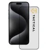 Tactical apsauginis stiklas Shield 5D skirtas Apple iPhone 15 Pro Max su juodos spalvos krašteliu