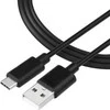 Tactical Smooth Thread kabelis USB-A/USB-C 2m juodos spalvos