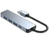 Adapteris HUB 5in1 Tech-Protect V0-HUB pilkos spalvos