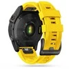 Išmaniojo laikrodžio Garmin Fenix 5/6/6Pro/7 dirželis, Geltonos spalvos