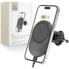 Magnetic MagSafe Automobilinis laikiklis Wireless Charging 15W for Vent Car Tech-Protect mm15W-V1 juodos spalvos
