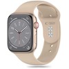 Apyrankė Apple Watch 3 / 4 / 5 / 6 / 7 / 8 / 9 / SE (38 / 40 / 41 MM) Tech-Protect silikoninė Walnut beige