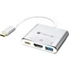 TECHLY konverterio kabelio adapteris USB-C prie USB 3.0 HDMI ir PD