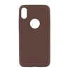 Dėklas Tellur Cover Slim Synthetic Leather for iPhone X/XS ruda