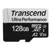 Atminties kortelė TRANSCEND 128GB Micro SD su adapteriu UHS-I U3 A2