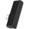 Usams USB adapteris USAMS adapteris AU12 2in1 USB-C + 3,5 mm juoda / juoda SJ386TC01 (US-SJ386)