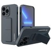 Dėklas Wozinsky Silikonowe etui su podstawką iPhone 13 Pro Max Kickstand Case tamsiai mėlyna