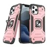 Wozinsky Ring Armor dėklas skirtas iPhone 13 Pro Max, rožinis auksas