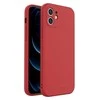 Wozinsky Color Case silikoninis lankstus patvarus dėklas iPhone XS Max raudonas
