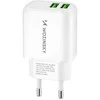 Įkroviklis Wozinsky (CUWCW) (2xUSB 2.4A) baltas