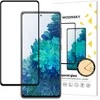 Wozinsky Apsauginis stiklas Full Glue Super Tough ekrano apsauginė plėvelė, pilnai padengta rėmeliu, patogi Samsung Galaxy S20 FE juodas