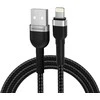 Wozinsky WNBAL1 USB-A / Lightning 2.4A kabelis 1 m – juodos spalvos