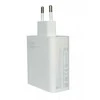 Xiaomi MDY-13-EE USB-A 120W kelioninis įkroviklis baltos spalvos (Bulk pakuotė)