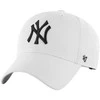 47 Brand Kepurė su snapeliu '47 New York Yankees MVP Raised Basic balta B-RAC17CTP-WH