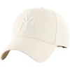 Kepurė 47 Brand 47 Gamintojas 47 Gamintojas MLB New York Yankees Cap B-MVPSP17WBP-NTC Beżowe Vienas dydis