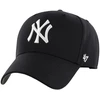 Kepurė 47 Brand Beisbolo kepur- MLB New Yankees, Juodas, Uni (B-RAC17CTP-BK)