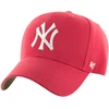 47 Brand Kepurė su snapeliu vaikams '47 New York Yankees Raised Basic koralowa B-RAC17CTP-BE_KIDS