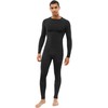 VIKING Gary Set Bamboo men's underwear, dydis M, juodas