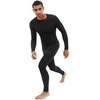 VIKING Gary Set Bamboo men's underwear, dydis L, juodas