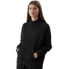 Bluza damska 4F F0765 tamsiai juoda 4FAW23TSWSF0765 20S (M)