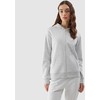 Bluza damska 4F F0956 chłodny šviesiai pilkas melanžas 4FWSS24TSWSF0956 27M (S)