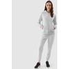 Bluza damska 4F F0956 chłodny šviesiai pilkas melanžas 4FWSS24TSWSF0956 27M (S)