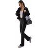 Bluza damska 4F F1002 tamsiai juoda 4FWSS24TSWSF1002 20S (L)
